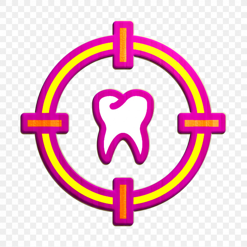 Dentistry Icon Tooth Icon Target Icon, PNG, 1236x1238px, Dentistry Icon, Circle, Heart, Line, Pink Download Free