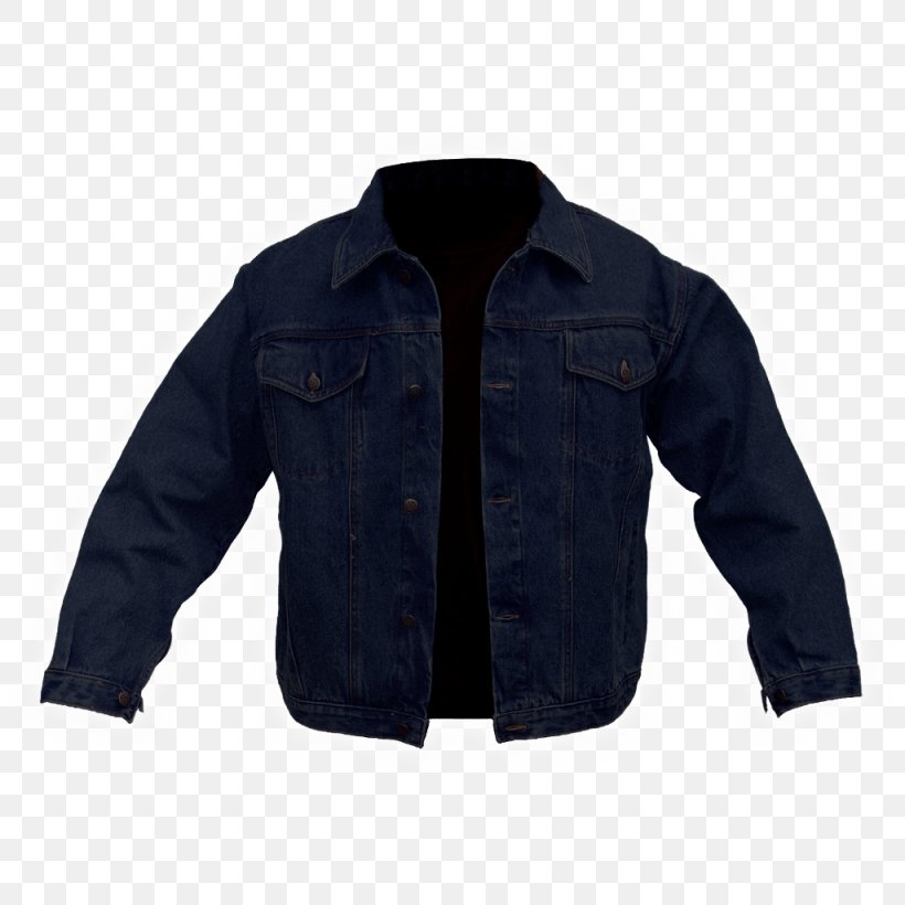 Jacket T-shirt Clothing Sweater, PNG, 1025x1025px, Jacket, Black, Blue, Clothing, Denim Download Free