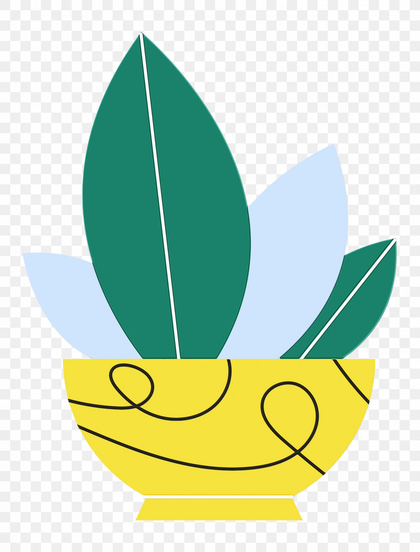 Leaf Flower Green Meter Line, PNG, 1900x2500px, Sticker, Biology, Cartoon, Clipart, Flower Download Free