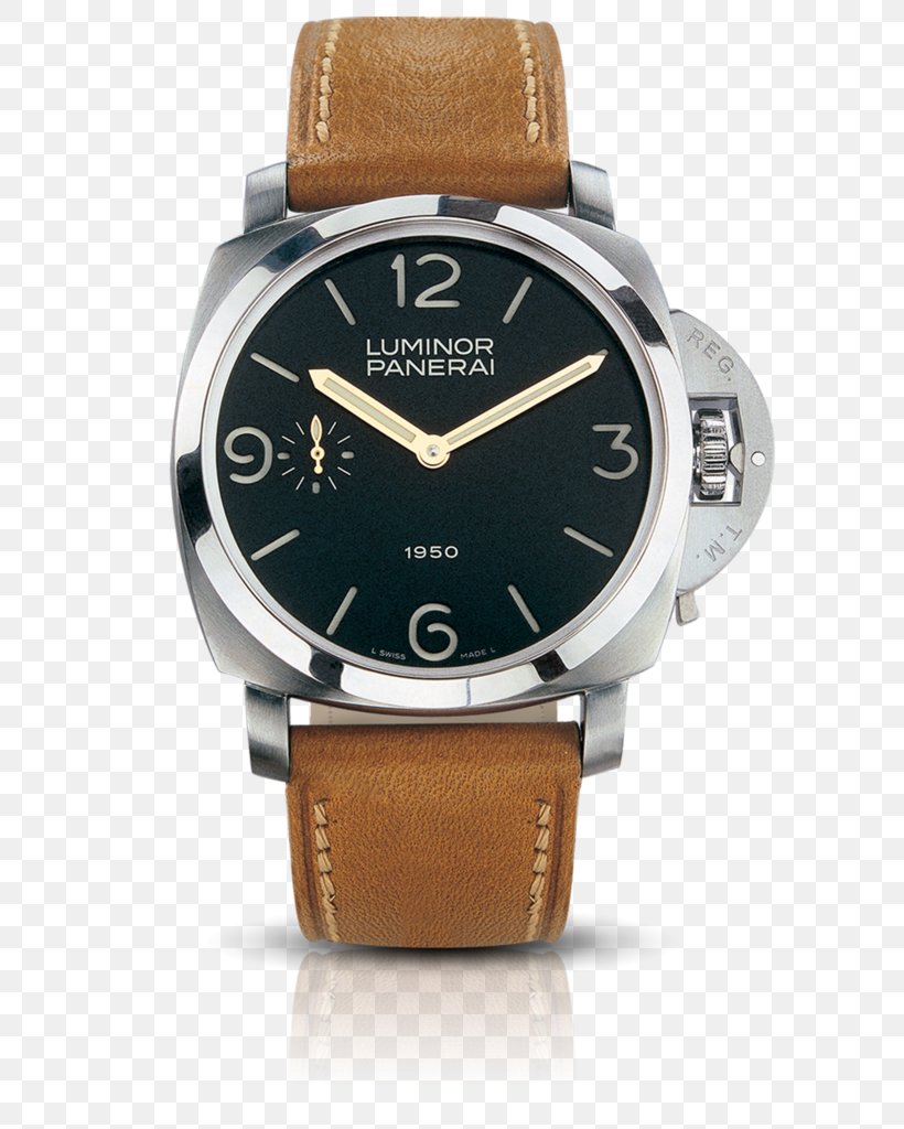 Panerai Men's Luminor Marina 1950 3 Days Counterfeit Watch Radiomir, PNG, 646x1024px, Panerai, Bracelet, Brand, Brown, Chronograph Download Free