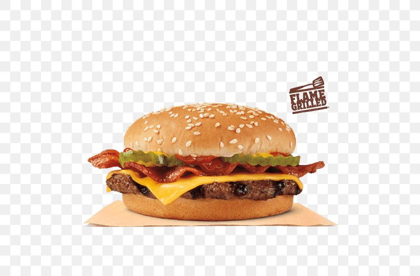 Burger King Double Cheeseburger Whopper Hamburger Bacon, PNG, 500x540px, Cheeseburger, American Food, Bacon, Big Mac, Breakfast Sandwich Download Free