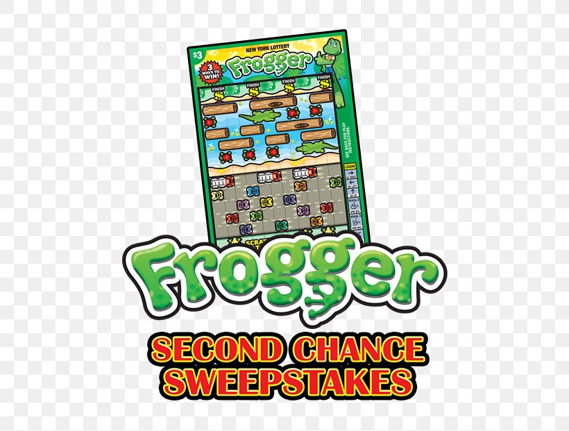 Frogger Scratchcard Video Game Lottery New York City, PNG, 640x621px, Frogger, Albany, Area, Games, Lottery Download Free