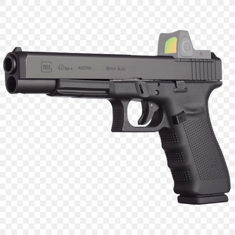 Glock 10mm Auto Firearm 克拉克40 Pistol, PNG, 1024x1024px, 10mm Auto, 40 Sw, Glock, Air Gun, Airsoft Download Free