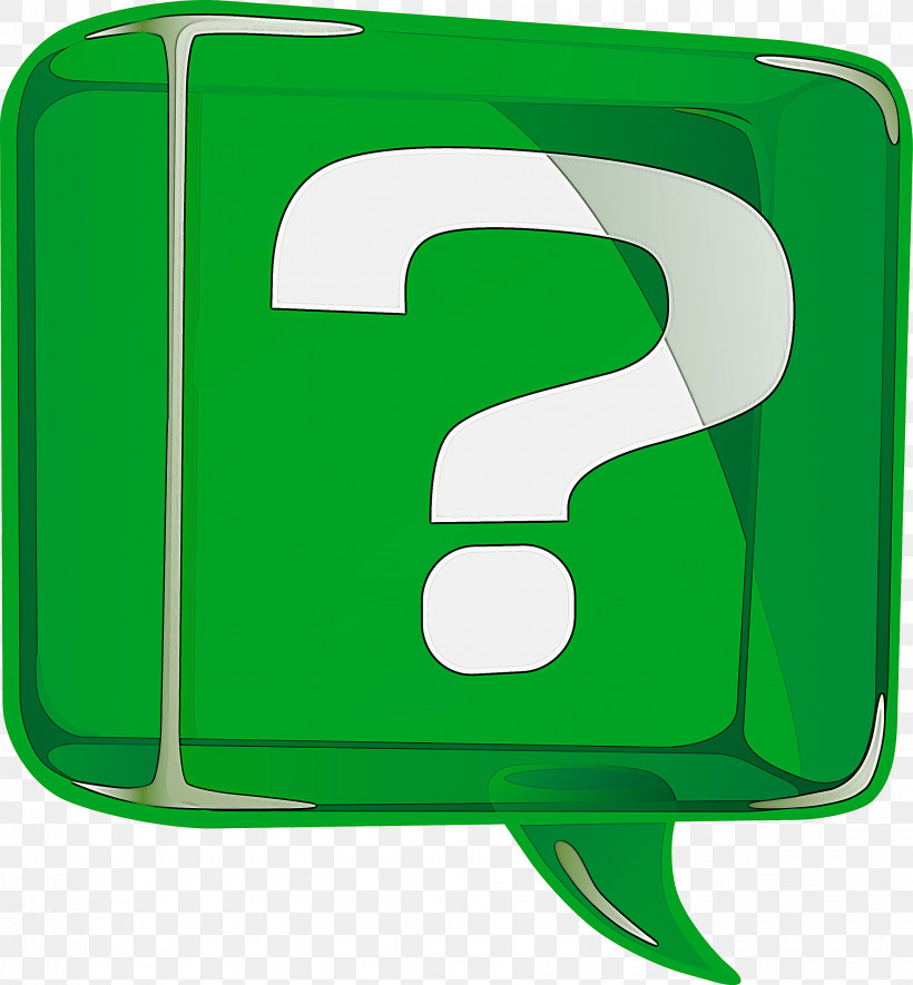 Question Mark, PNG, 2778x3000px, Question Mark, Green, Number, Symbol Download Free
