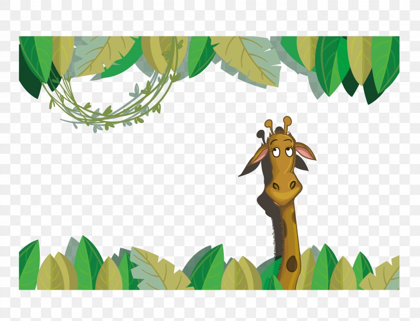 Giraffe Cartoon, PNG, 2939x2246px, Giraffe, Cartoon, Designer, Drawing, Fauna Download Free
