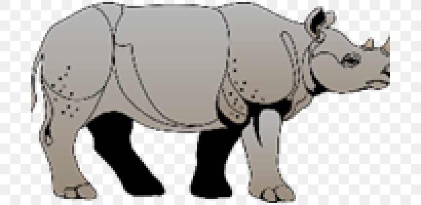 Cattle Rhinoceros Horse Pig Bear, PNG, 700x400px, Cattle, Animal, Bear, Carnivoran, Cattle Like Mammal Download Free