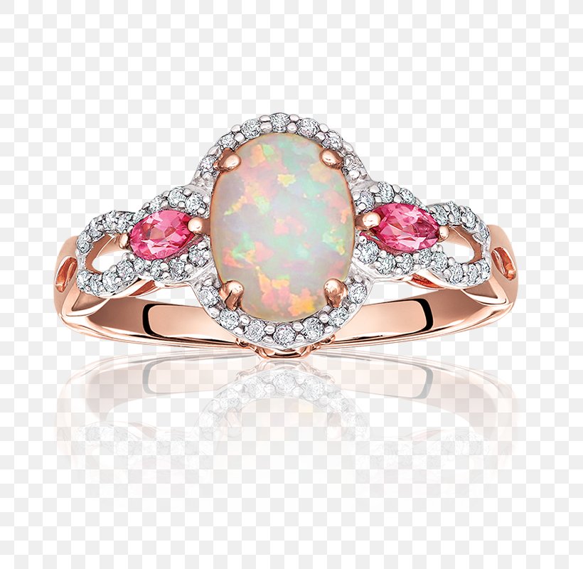 Engagement Ring Opal Tourmaline Jewellery, PNG, 800x800px, Ring, Bling Bling, Body Jewelry, Brilliant, Carat Download Free