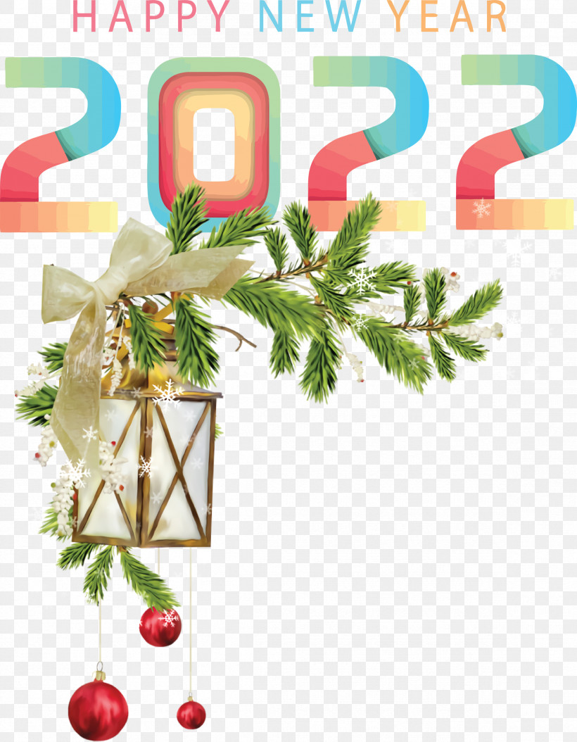 Happy 2022 New Year 2022 New Year 2022, PNG, 2332x3000px, Christmas Day, Bauble, Christmas Decoration, Christmas Stocking, Garland Download Free