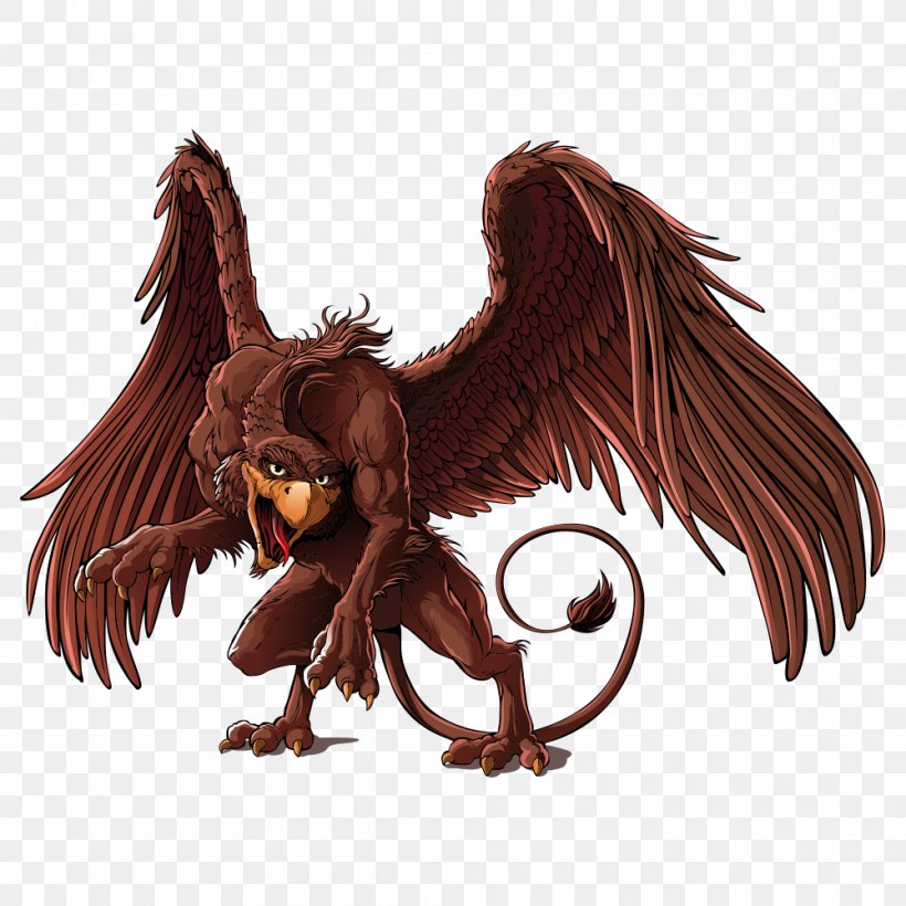 Persepolis Griffin Monster Illustration, PNG, 1000x1000px, Persepolis, Carnivoran, Claw, Fictional Character, Griffin Download Free