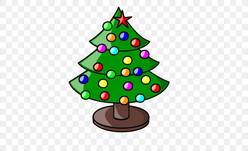 Christmas Tree Clip Art Christmas Day Santa Claus, PNG, 500x500px, Christmas Tree, Artwork, Christmas, Christmas Day, Christmas Decoration Download Free