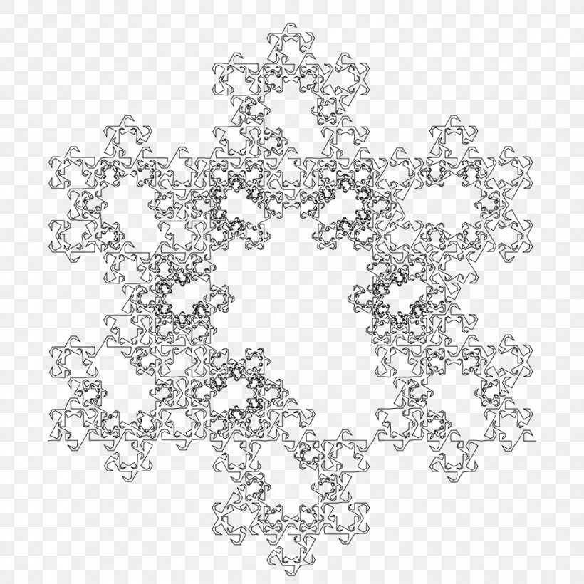 The Fractal Geometry Of Nature Hausdorff Dimension Curve Geometric Shape, PNG, 980x980px, Fractal Geometry Of Nature, Benoit Mandelbrot, Black And White, Body Jewelry, Curve Download Free