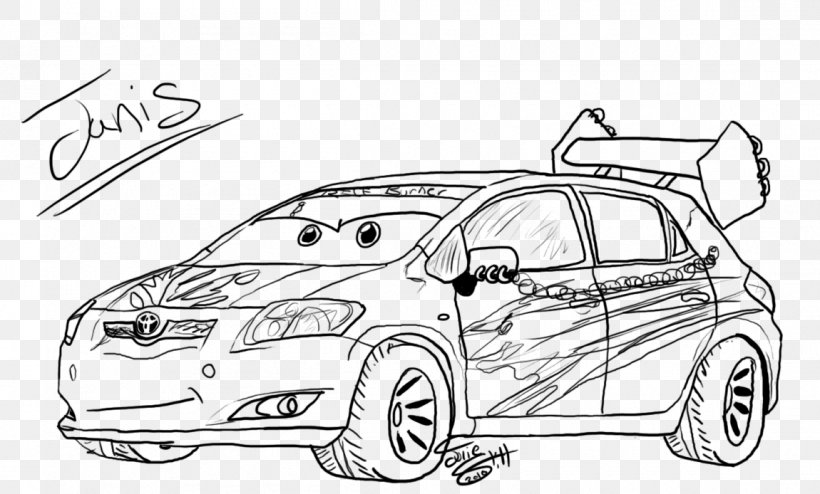 Chick Hicks Line Art Lightning McQueen Coloring Book Car, PNG, 1150x694px, Chick Hicks, Artwork, Automotive Design, Automotive Exterior, Black And White Download Free
