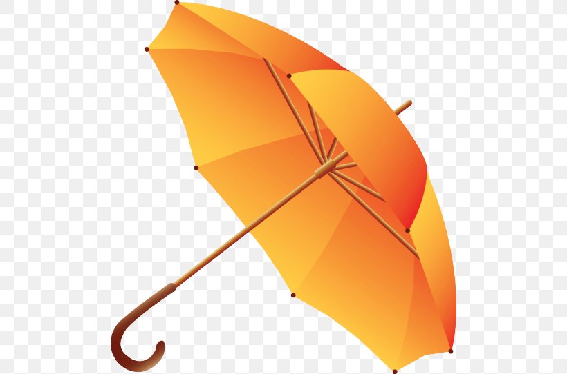 Orange Umbrella Royalty-free Clip Art, PNG, 500x542px, Umbrella, Document, Fashion Accessory, Orange, Photography Download Free