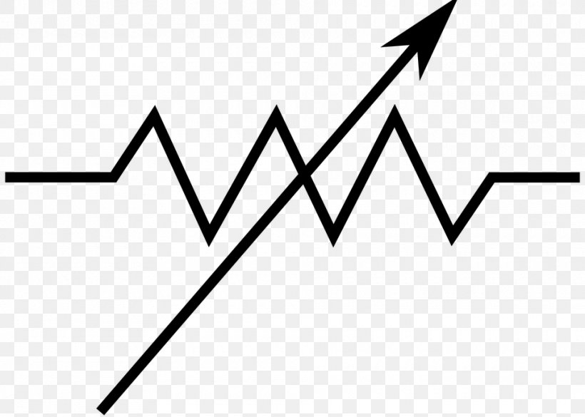 Potentiometer Electronic Symbol Resistor Electronic Circuit Wiring Diagram, PNG, 960x685px, Potentiometer, Area, Black, Black And White, Brand Download Free