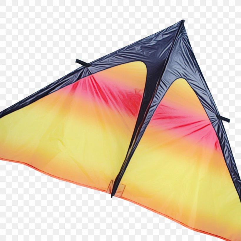 Tent Cartoon, PNG, 1024x1024px, Yellow, Kite, Kite Sports, Recreation, Shade Download Free