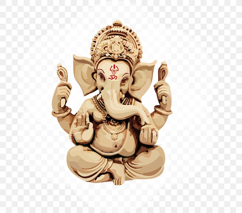 Ganesha Aarti Ganesh Chaturthi Image Bhajan, PNG, 693x720px, Ganesha, Aarti, Bhajan, Brass, Chaturthi Download Free
