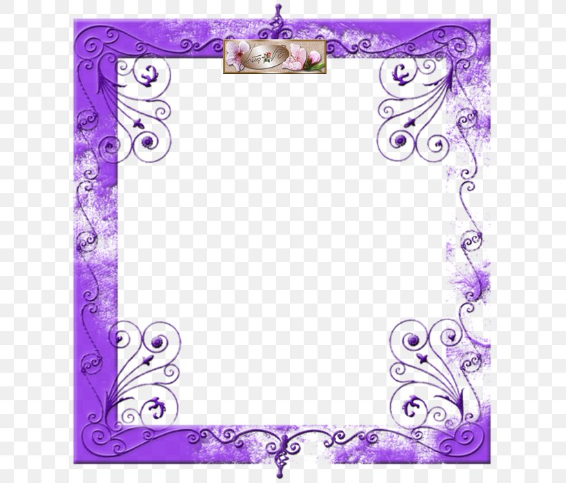 Picture Frames Photography Purple Film Frame, PNG, 700x700px, Picture Frames, Area, Blue, Border, Film Frame Download Free