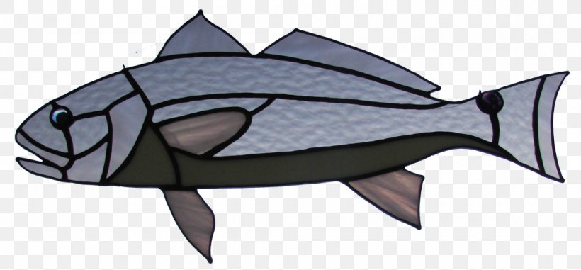 Red Drum Shark Stained Glass Fish, PNG, 1100x512px, Red Drum, Art, Cartoon, Character, Copper Download Free