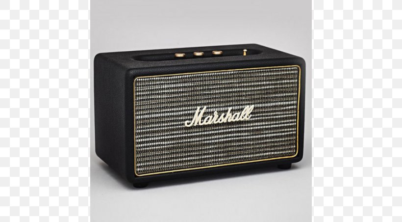 Wireless Speaker Marshall Acton Loudspeaker Headphones Bluetooth, PNG, 700x452px, Wireless Speaker, Audio, Bluetooth, Electronic Instrument, Guitar Amplifier Download Free