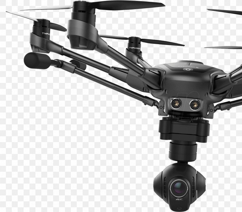 Yuneec International Typhoon H Unmanned Aerial Vehicle 4K Resolution Yuneec Typhoon H, PNG, 1957x1710px, 4k Resolution, Yuneec International Typhoon H, Aerial Photography, Camera, Camera Accessory Download Free