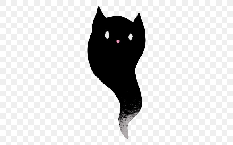 Cat Whiskers Black Cat Paw Domestic Short-haired Cat, PNG, 512x512px, Watercolor, Black Cat, Cat, Domestic Shorthaired Cat, Hair Download Free