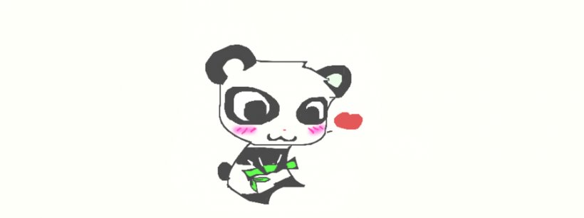 Giant Panda Red Panda Baby Pandas Bear Drawing, PNG, 900x336px, Watercolor, Cartoon, Flower, Frame, Heart Download Free