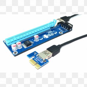 Cable Sleeve - Graphics Cards & Video Adapters Riser Card PCI Express Expansion Card USB 3.0 PNG