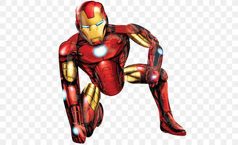 Iron Man Mylar Balloon Marvel Cinematic Universe BoPET, PNG, 500x500px, Iron Man, Action Figure, Balloon, Bopet, Entertainment Download Free
