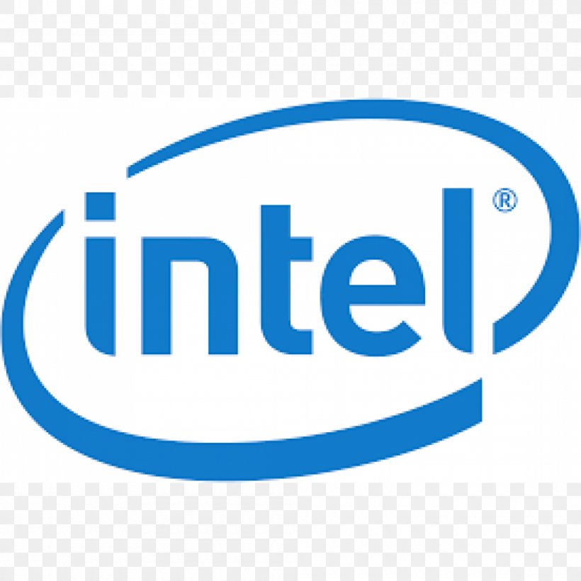 Logo Intel Brand Organization, PNG, 1000x1000px, Logo, Area, Blue, Brand, Company Download Free