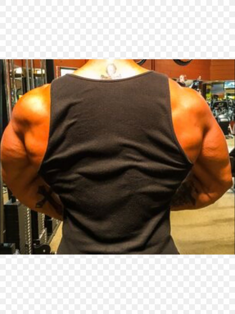 Bodybuilding T-shirt Arm Sleeveless Shirt Muscle, PNG, 1080x1442px, Watercolor, Cartoon, Flower, Frame, Heart Download Free
