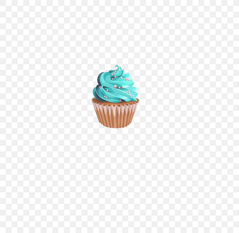 Cupcake Buttercream Turquoise Baking, PNG, 800x800px, Cupcake, Baking, Baking Cup, Buttercream, Cake Download Free