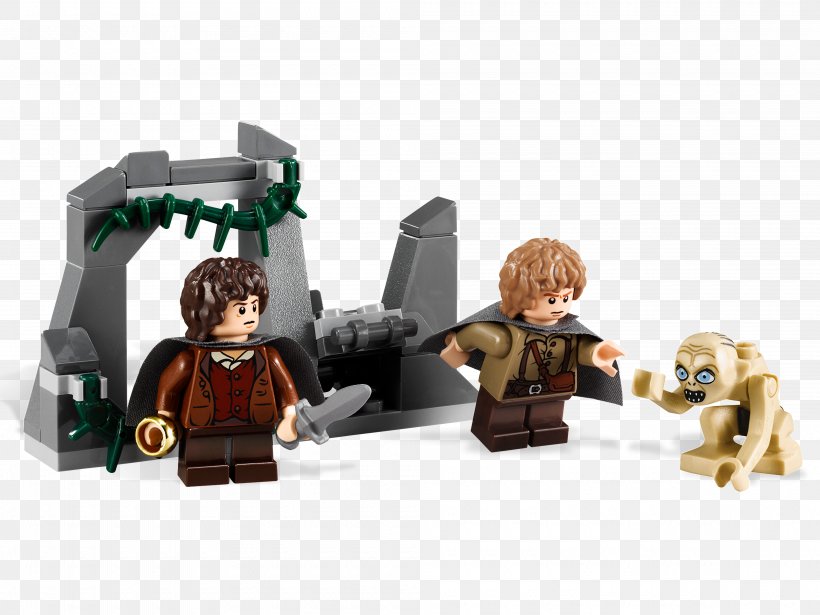 Lego The Lord Of The Rings Frodo Baggins Lego The Hobbit Shelob, PNG, 4000x3000px, Lego The Lord Of The Rings, Figurine, Frodo Baggins, Gollum, Lego Download Free