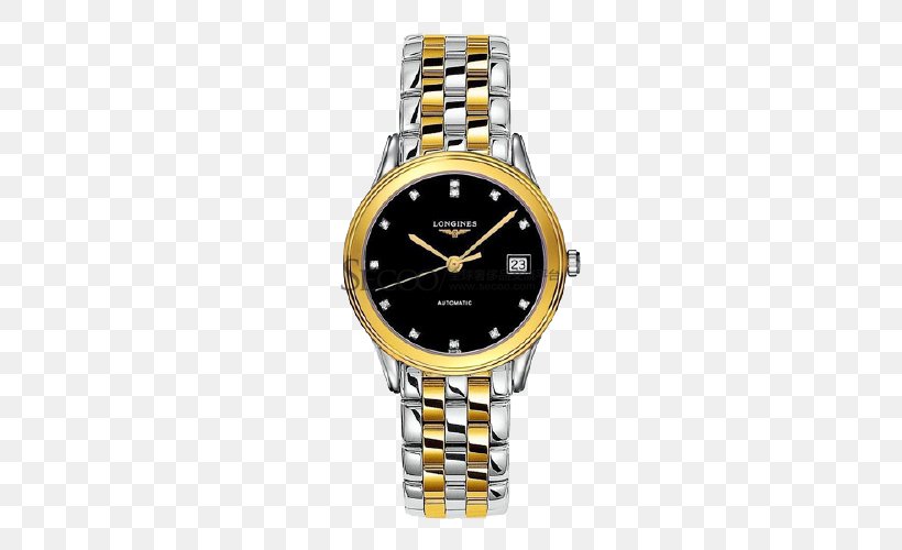 Longines Automatic Watch Bracelet Luxury Goods, PNG, 500x500px, Longines, Automatic Watch, Baume Et Mercier, Bracelet, Brand Download Free