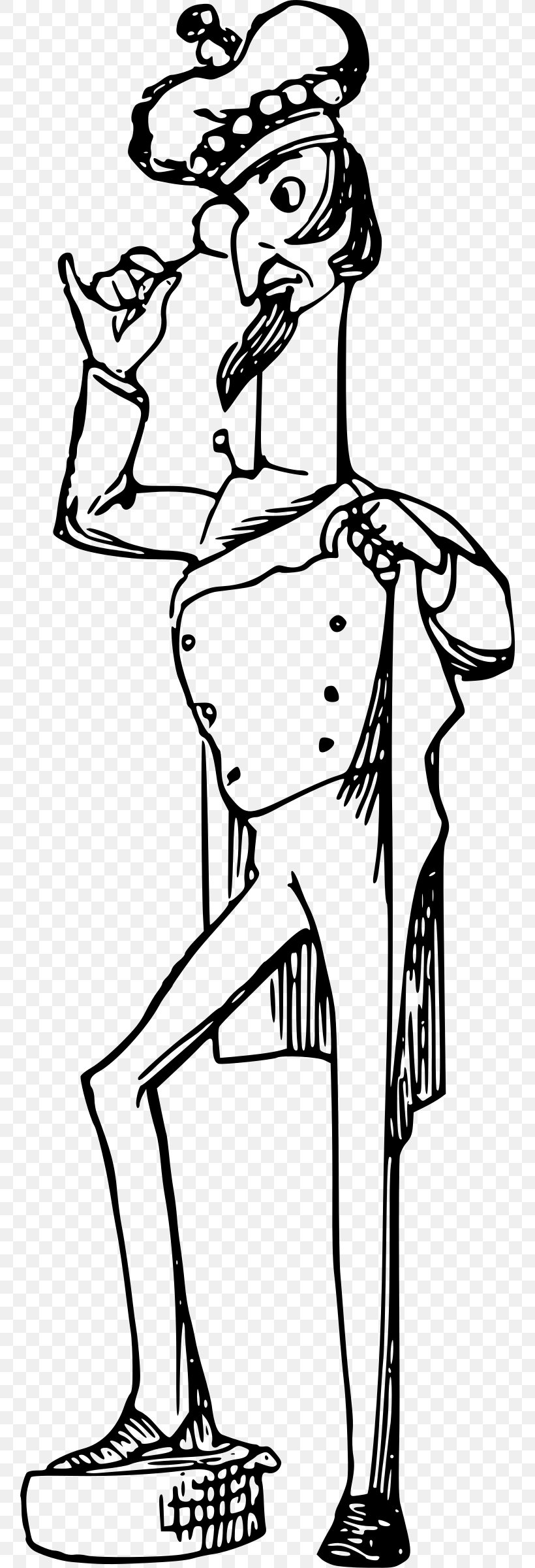 Monocle Homo Sapiens Drawing Clip Art, PNG, 760x2400px, Monocle, Art, Artwork, Black And White, Cartoon Download Free