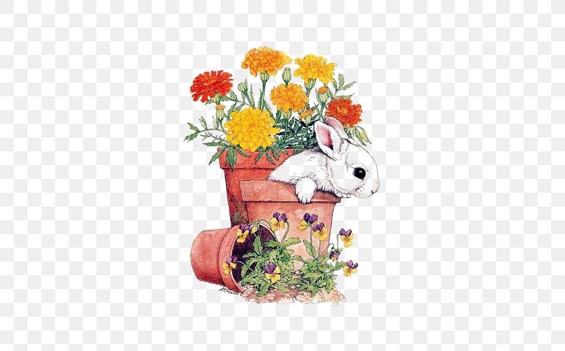 Holland Lop Easter Bunny Hare I Love Bunnies Rabbit, PNG, 510x510px, Holland Lop, Animal, Chrysanths, Cut Flowers, Drawing Download Free