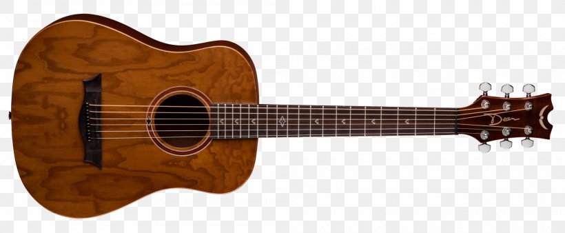 Ukulele Dean Guitars Steel-string Acoustic Guitar Travel Guitar, PNG, 2000x826px, Watercolor, Cartoon, Flower, Frame, Heart Download Free