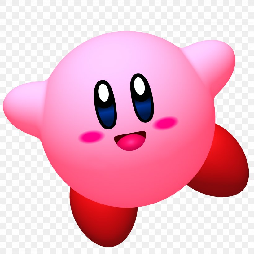 Super Smash Bros. Brawl Kirby Super Star Super Smash Bros. Melee Kirby's Dream Land, PNG, 3000x3000px, Super Smash Bros Brawl, Cartoon, Heart, Kirby, Kirby Super Star Download Free