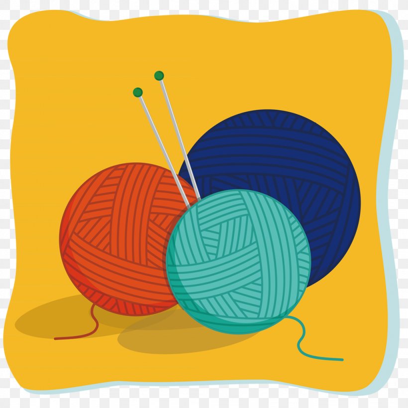 Yarn Wool, PNG, 1024x1024px, Yarn, Art, Cushion, Drawing, Material Download Free