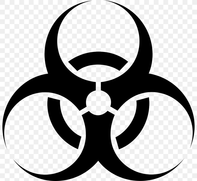 Biological Hazard Clip Art, PNG, 800x752px, Biological Hazard, Area, Artwork, Biocontainment, Black Download Free