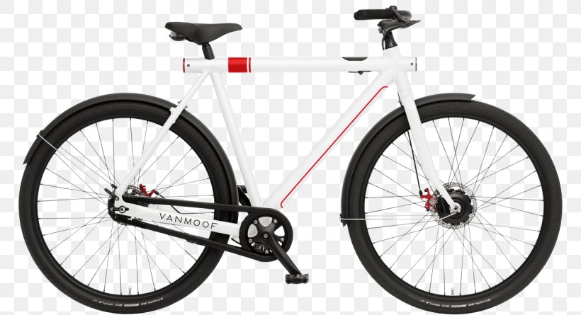 Electric Bicycle VanMoof B.V. City Bicycle Electric Vehicle, PNG, 768x445px, Electric Bicycle, Automotive Exterior, Automotive Tire, Bicycle, Bicycle Accessory Download Free