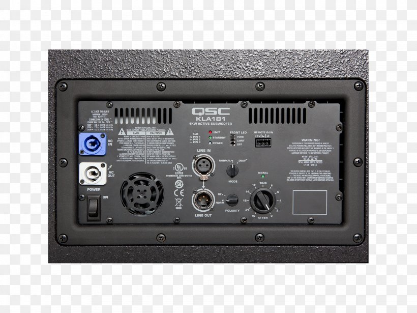 QSC KLA181 Line Array Subwoofer QSC KLA12 Loudspeaker, PNG, 2048x1536px, Qsc Kla181, Acoustics, Audio, Audio Equipment, Electronic Device Download Free