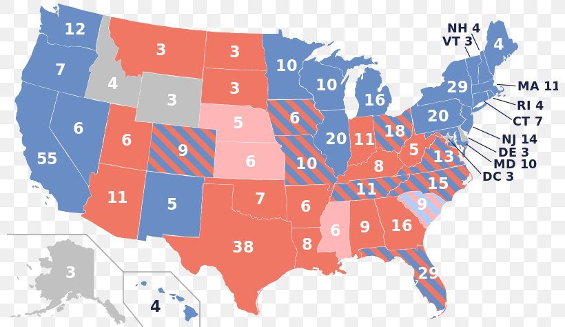 US Presidential Election 2016 United States Presidential Election, 2020 Hillary Clinton Email Controversy Electoral College, PNG, 800x474px, Us Presidential Election 2016, Area, Blue, Donald Trump, Election Download Free