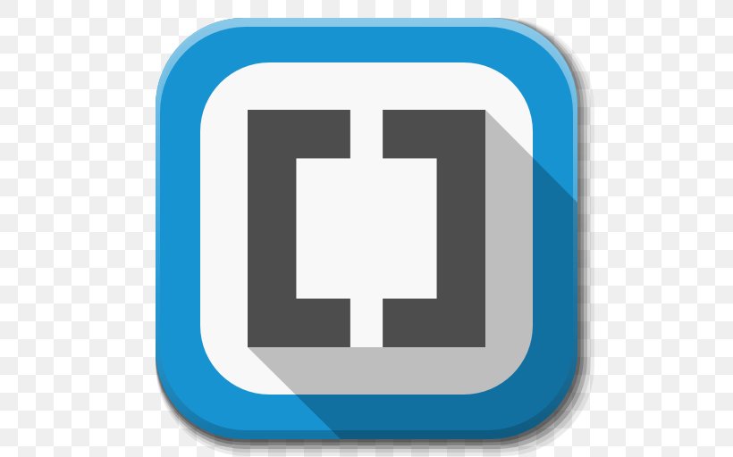 Blue Square Symbol Trademark, PNG, 512x512px, Brackets, Blue, Brand, Cascading Style Sheets, Computer Programming Download Free