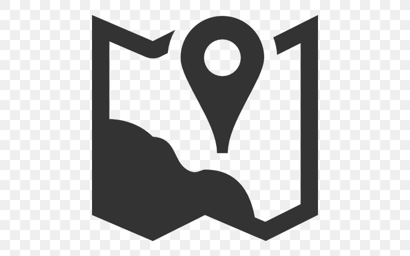 Map Icon Design, PNG, 512x512px, Map, Black, Black And White, Brand, Icon Design Download Free
