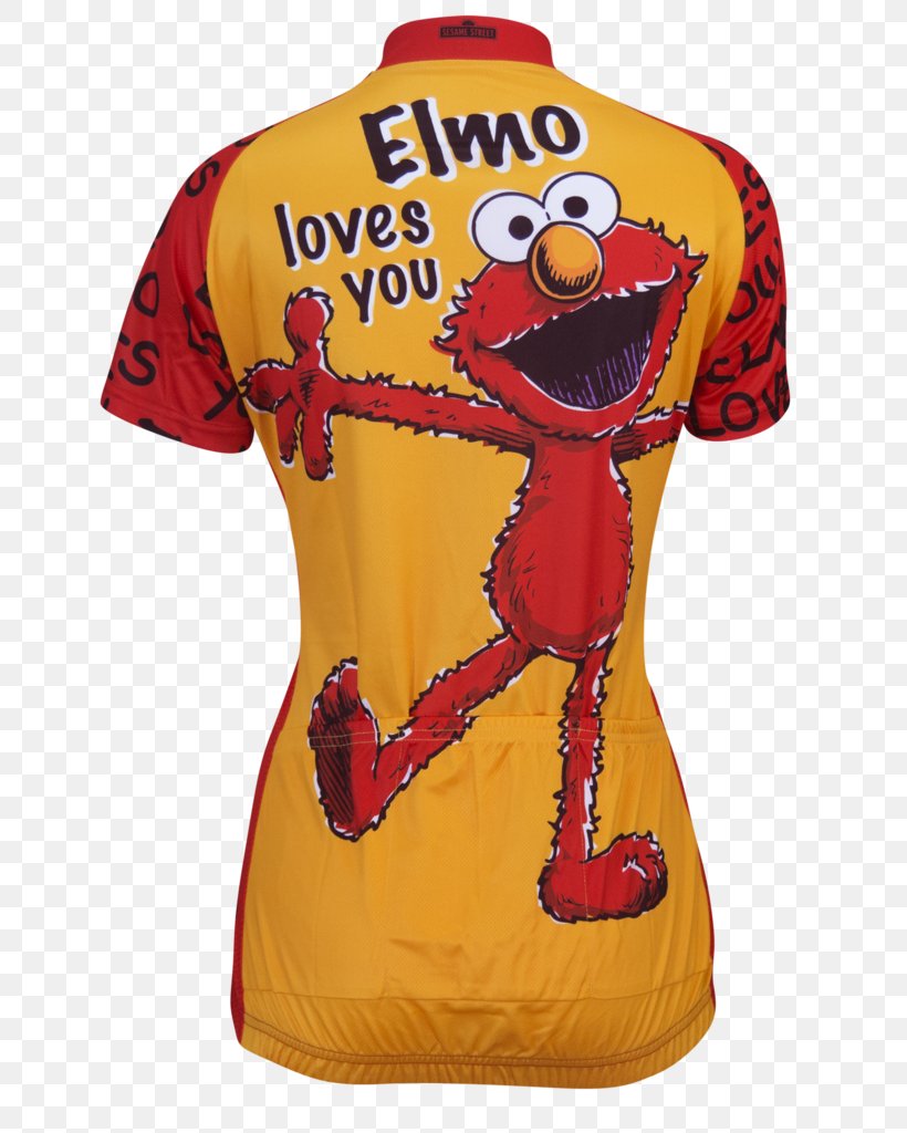 Elmo T-shirt Cycling Jersey, PNG, 709x1024px, Elmo, Clothing, Cycling, Cycling Jersey, E News Download Free