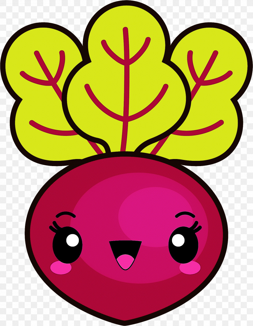 Pink Facial Expression Yellow Cartoon Smile, PNG, 1396x1802px, Pink, Cartoon, Facial Expression, Line Art, Plant Download Free