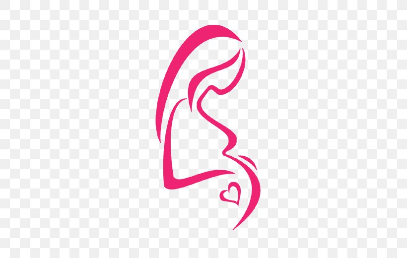 Pregnancy Woman Clip Art, PNG, 500x520px, Pregnancy, Logo, Magenta, Morning Sickness, Mother Download Free