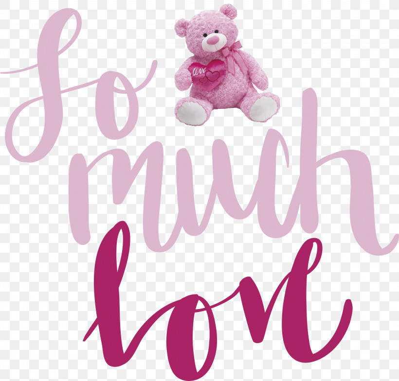 So Much Love Valentines Day Valentine, PNG, 3000x2870px, Valentines Day, Bears, Character, Lilac M, Logo Download Free