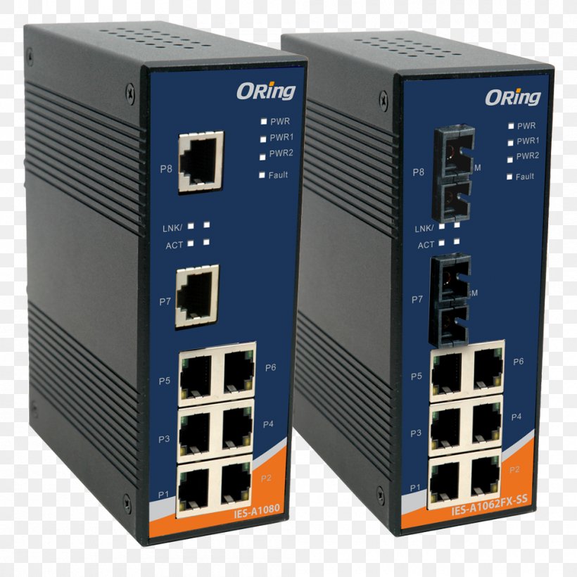 Network Switch Ethernet Computer Port 8P8C, PNG, 1000x1000px, Network Switch, Computer Component, Computer Network, Computer Port, Din Rail Download Free