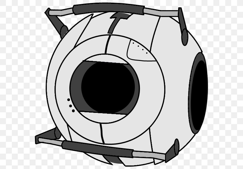 Portal 2 Video Game GLaDOS Wheatley, PNG, 613x572px, Portal 2, Aperture Laboratories, Art, Auto Part, Automotive Tire Download Free